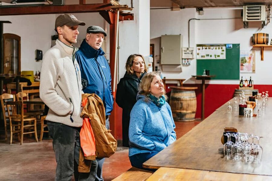 From Lyon: Golden Stones Beaujolais Wine Tasting Tour - The mâchon makes the last tasting feel local