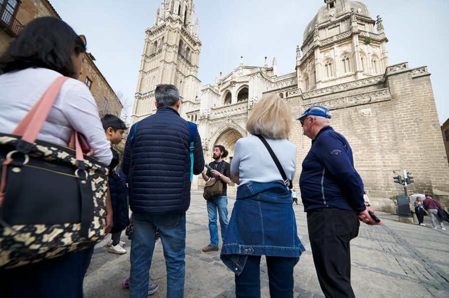 From Madrid: Toledo Tour with Wine Tasting and 3 Monuments - A guided walk through Toledo’s old streets