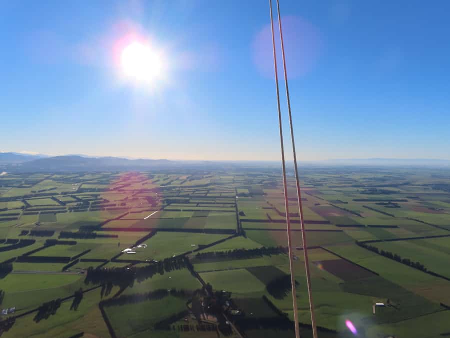From Methven: Hot Air Balloon Flight in Canterbury with Wine - Meeting in Methven and reaching the launch site