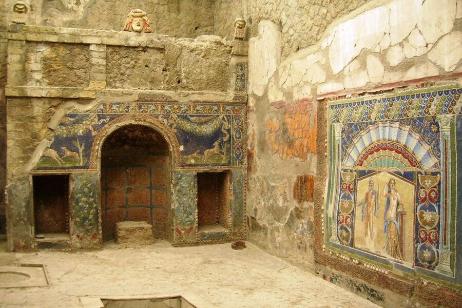 From Naples: Pompeii and Wine Tasting Tour with Lunch - From Naples to Pompeii, with several pickup points