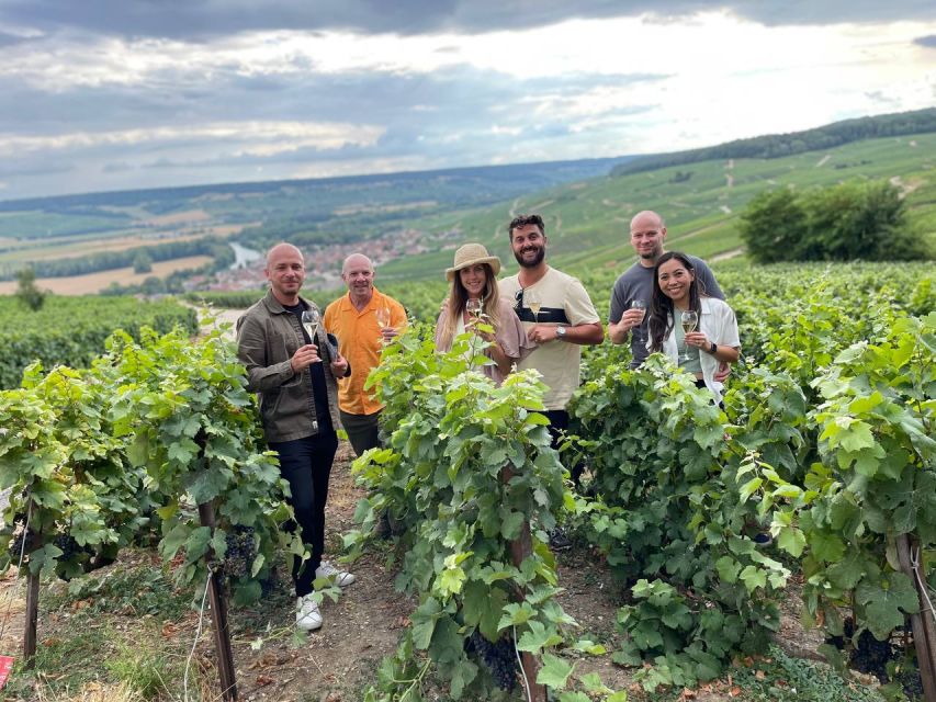 From Paris: Small-Group Champagne Tour with 3-Course Lunch - Épernay and the grand Champagne houses