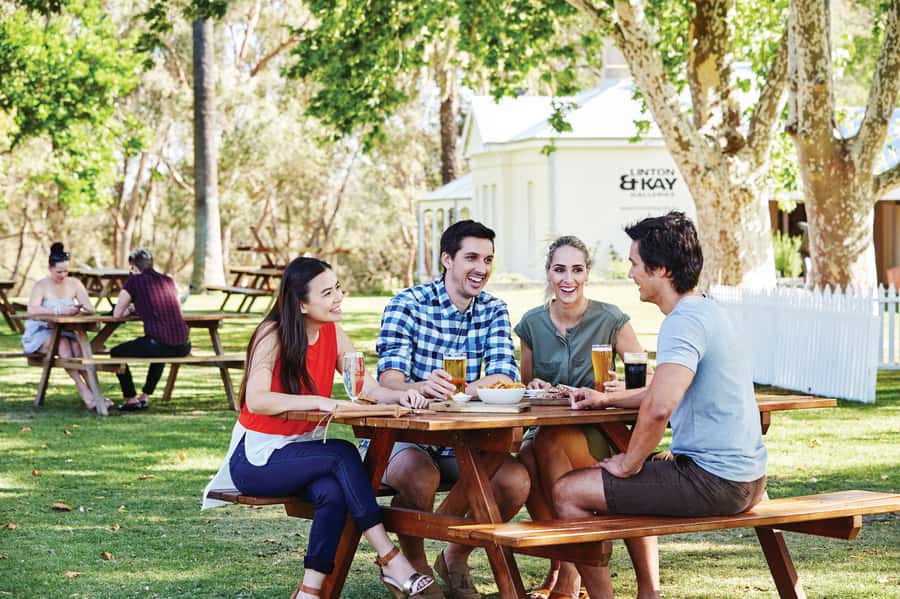 From Perth: Swan Valley Cruise, Winery, Cheese & Lunch - Mandoon Estate and the wine-and-macaron pairing
