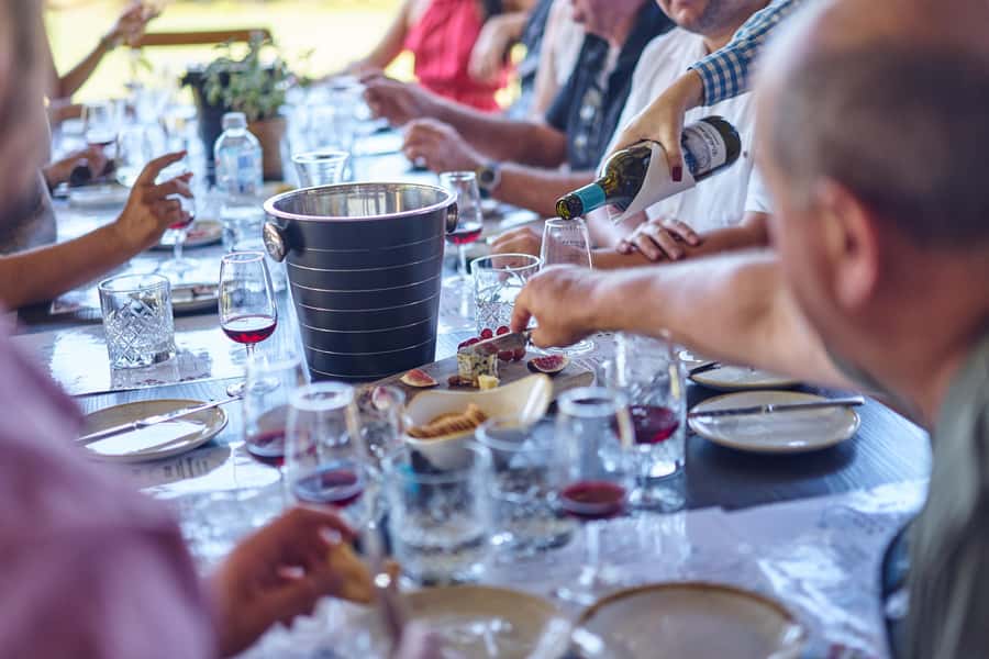 From Perth: Swan Valley Winery Tour - Mandoon Estate combines wine, lunch, and a choice of seating