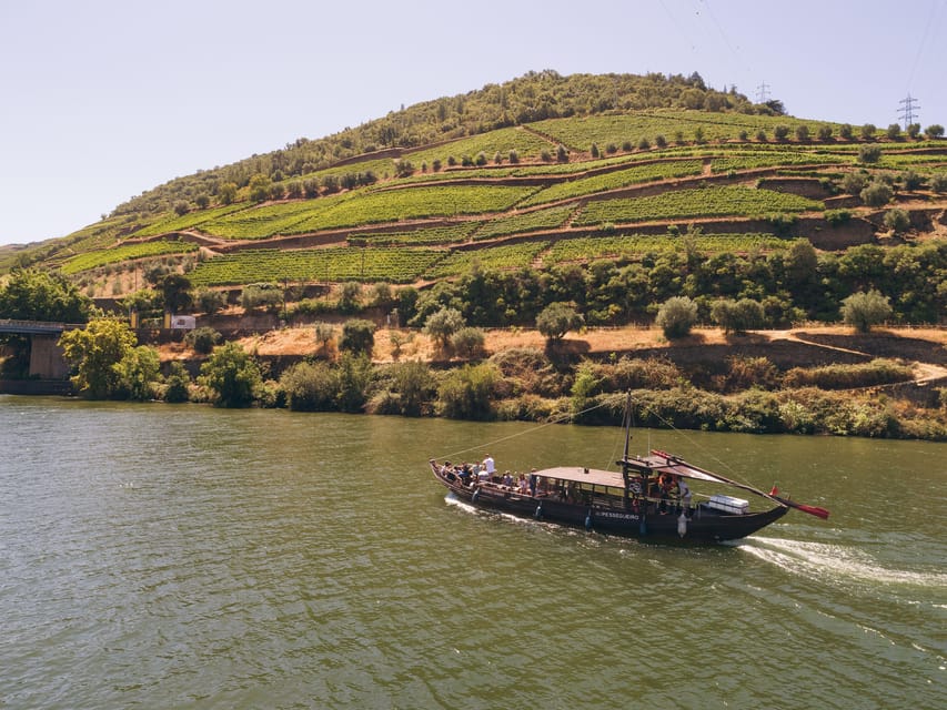 From Pinhão: Douro Valley Rabelo Boat Tour with Port Wine - Quinta das Carvalhas and the ride back to Pinhão