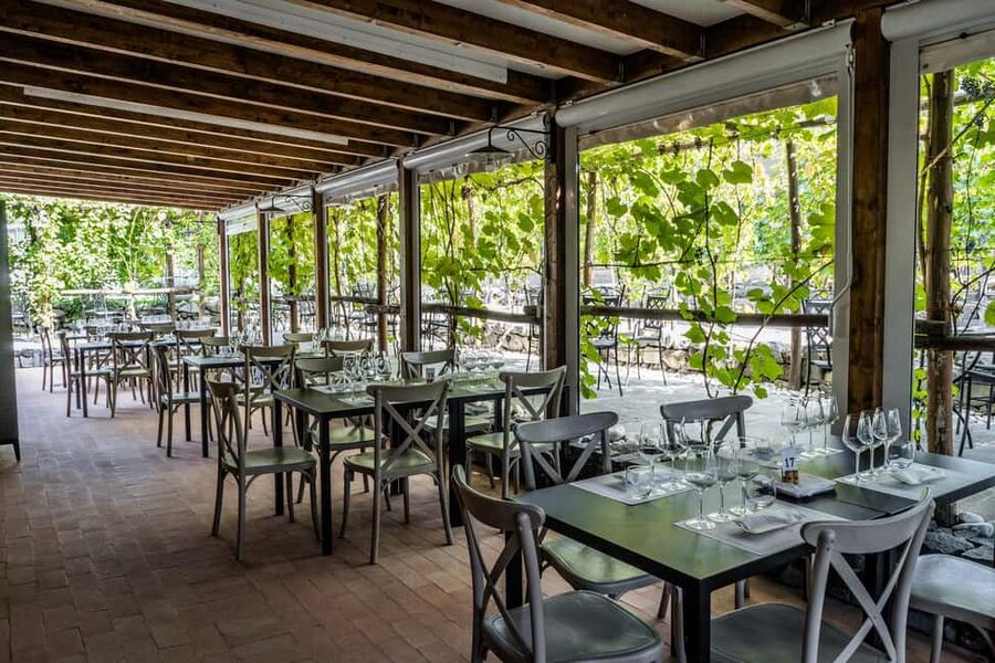 From Pompeii: Mount Vesuvius Wine Tasting and Lunch - The tasting begins with local food