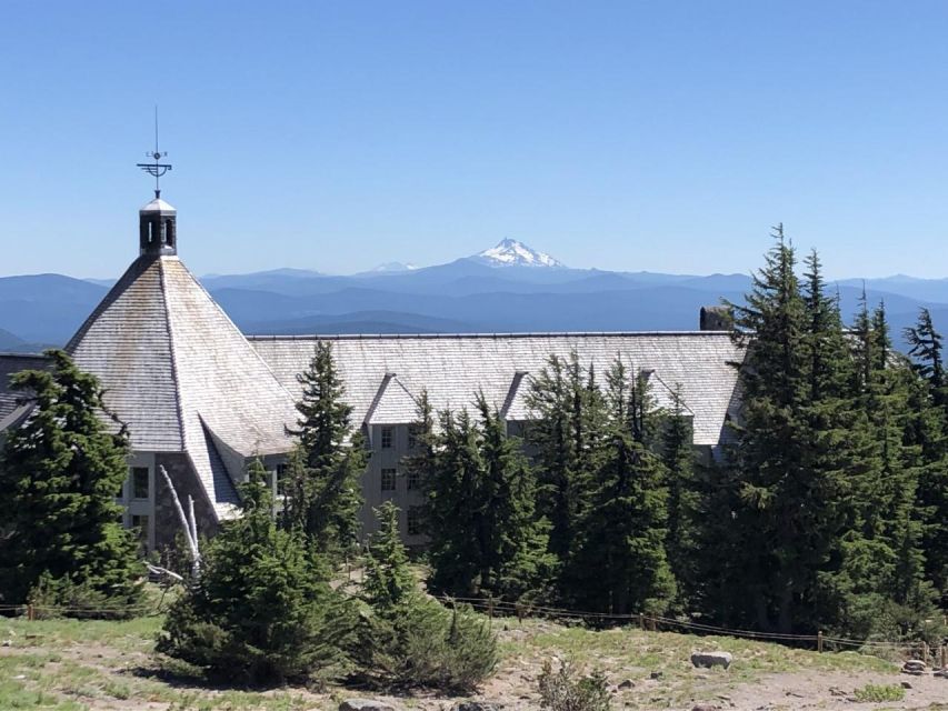 From Portland: Waterfalls, Mt Hood, and Wine Day Tour - One free hour in Hood River