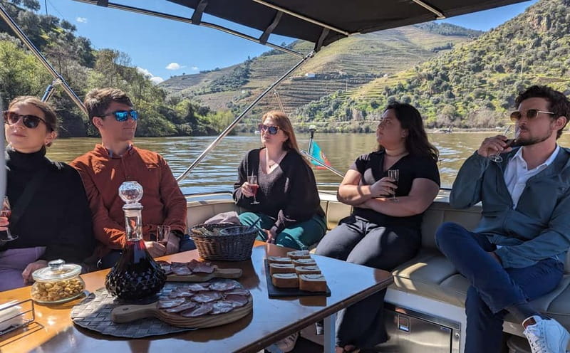 From Porto: Tastings at 2 Wineries, Chef's Lunch & Boat Tour - The drive to Sabrosa and the first winery