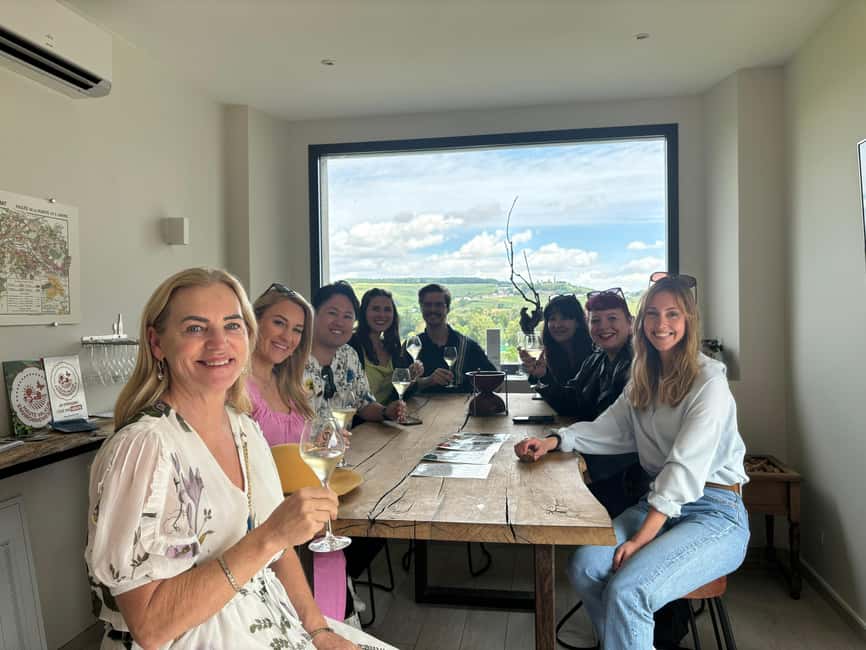 From Reims: Champagne and Family-Run Wineries Tour - First winery: production, cellars, and three Champagnes