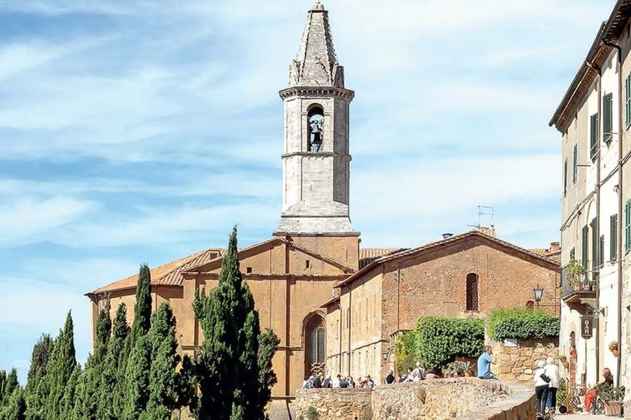 From Siena: Tuscany Hills Wine Tour - First cellar: Chianti, olive oil, and Tuscan bread