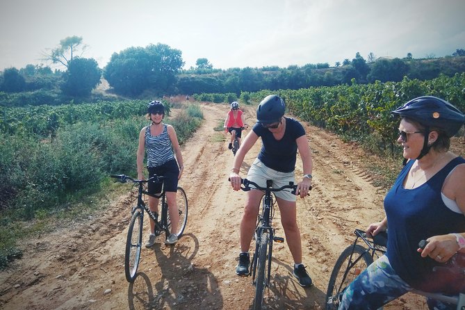 From Sitges: Bike Tour and Winery Visit with Free Hotel Pick Up. - The ride is easy, but not effortless