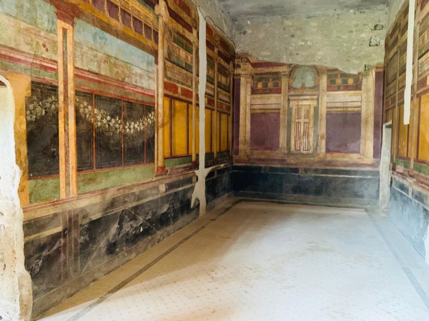 From Sorrento: Full-Day Pompeii & Wine Tasting Tour - Pompeii in Two Focused Hours