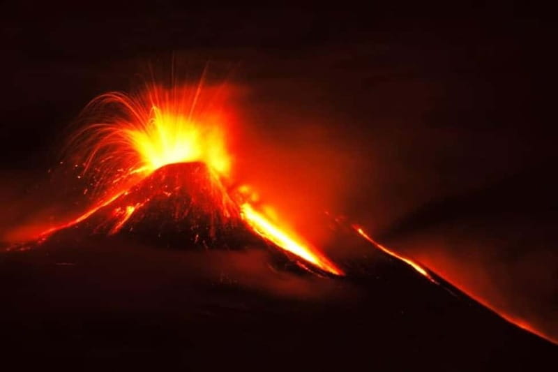 From Taormina: Etna Walking Tour and Wine Tasting in Winery - A short visit inside a lava tunnel