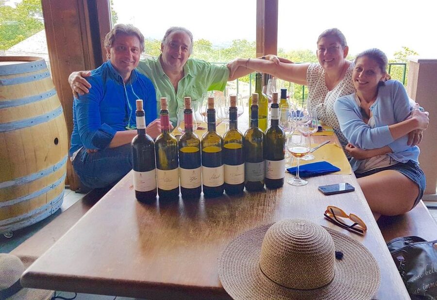 From Taormina: Private 3 Etna Wineries with Food & Wine - The food makes the price easier to judge