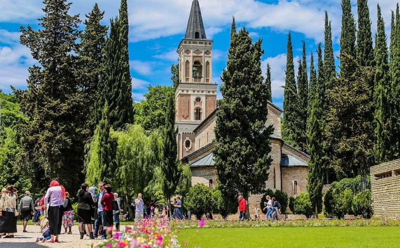 From Tbilisi: Kakheti Wine Region Tour with 9 Wine Tasting - Mzisguli brings wine, chacha, and Georgian sweets
