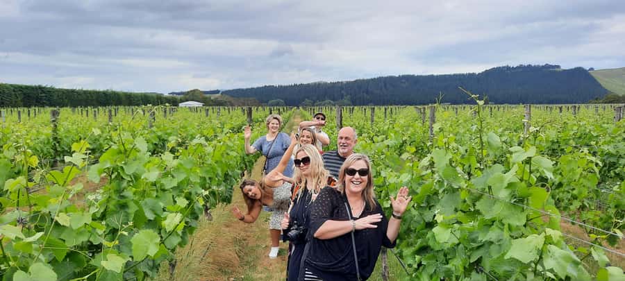 From Wellington: Martinborough Winery Tour - Poppies Martinborough, a generous first tasting