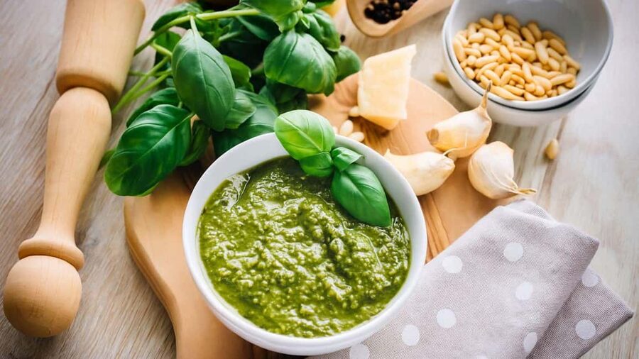 Genoa: Pesto Masterclass with Tasting and Wine - Finding BioTigullio5Terre near Columbus’s House