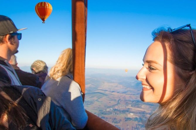 Gold Coast Hot Air Balloon + Winery Breakfast + Return Transfers - A gentle flight above farms, forests, and vineyards