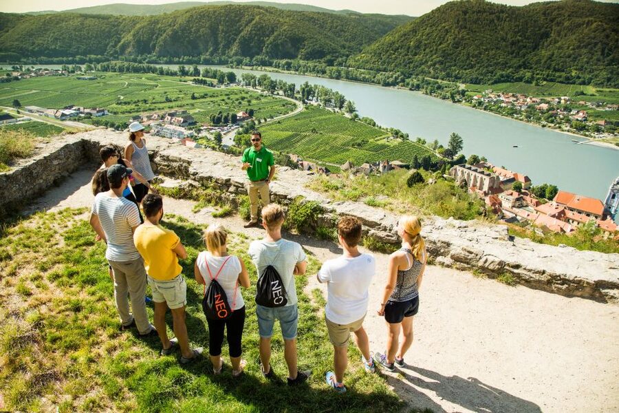 Grape Grazing: Wachau Valley Winery Biking Tour - The second winery and the local welcome