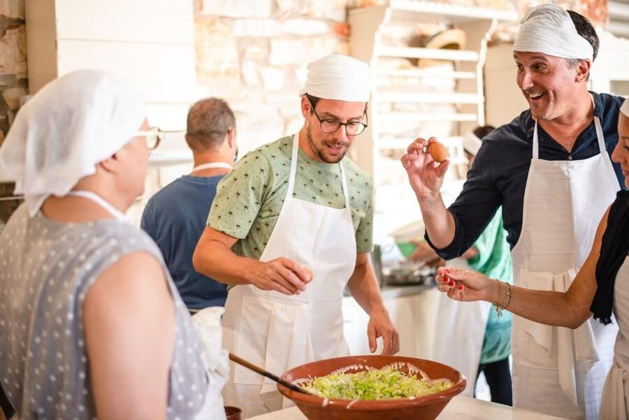 Greek Cooking Class with a Local Chef, Wine, & Meal in Drios - Key points to know before booking
