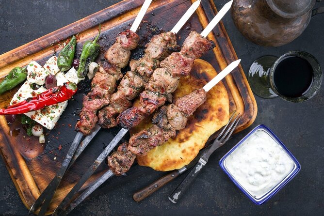 Greek Cuisine Cooking Class in Santorini with Recipes and Wine - Christos sets the tone