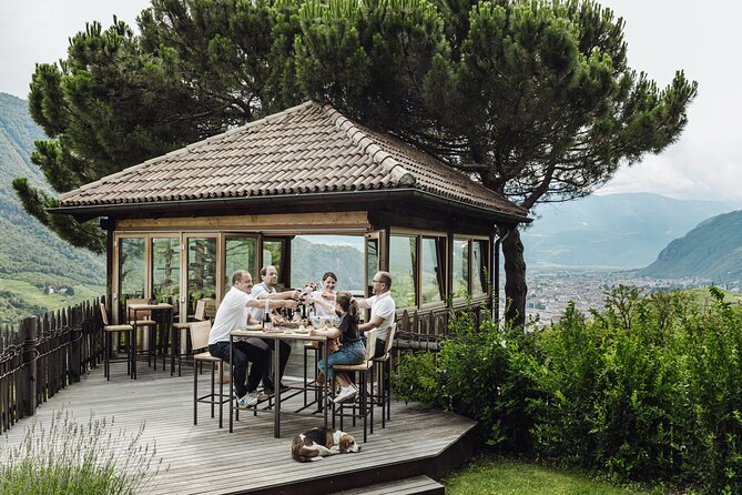 Guided winery tour with tasting in Bolzano at the SKYWINE PAVILLON - Six wines in the Skywine Pavillon