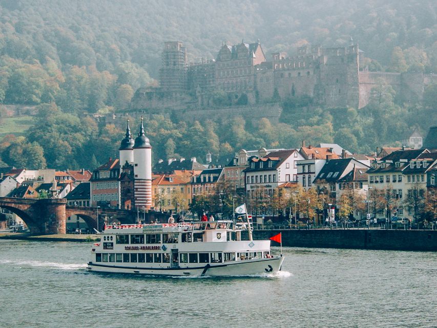 Heidelberg: Sightseeing Boat Tour with Mulled Wine - The Old Bridge and Heidelberg Castle