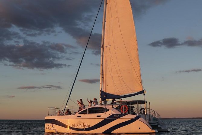 Hervey Bay Champagne Sunset Sail - The First Part of the Sail Across Calm Water