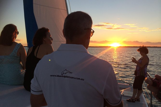 Hervey Bay Champagne Sunset Sail - Fraser Island Views from the Great Sandy Strait