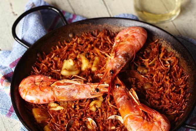Interactive Paella & Market: Bottomless Wine & Rambla Views - Wine, lunch, and the value of a full meal