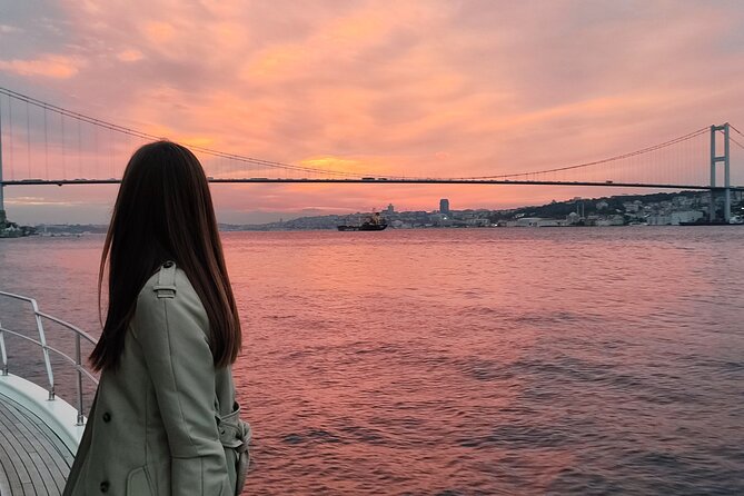 Istanbul Bosphorus Sunset Cruise with Wine on a Luxury Yacht - Price, meeting point, and practical value