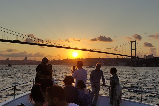 Istanbul Bosphorus Sunset Cruise with Wine on a Luxury Yacht - A small yacht instead of a packed ferry