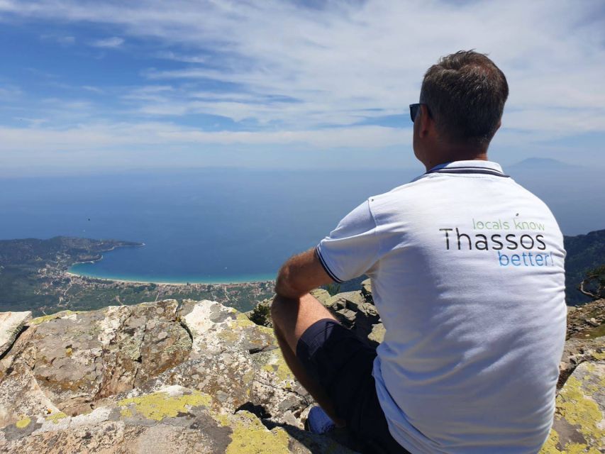 Jeep Safari in Thassos Mountain with picnic fruits & wine - Old roads, pine forests, and Dioskouri