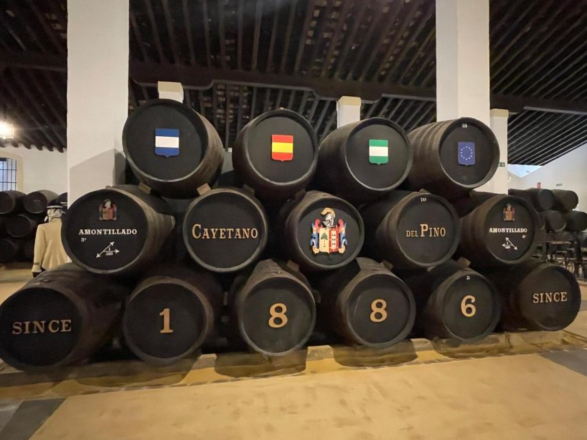 Jerez de la Frontera: Sherry Winery Tour with Tasting - Entering Cayetano del Pino at Pl. Silos, 3