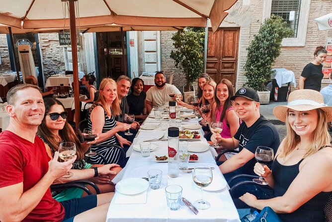 Jewish Ghetto & Piazza Navona: Food, Wine & Sightseeing Rome Tour - Fried artichokes, Norcia meats, and the first tastes