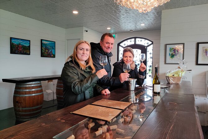 Kelowna Wine Tour by E-bike, Okanagan Valley Views and Lunch - Meadow Vista Honey Wines and lunch on the patio