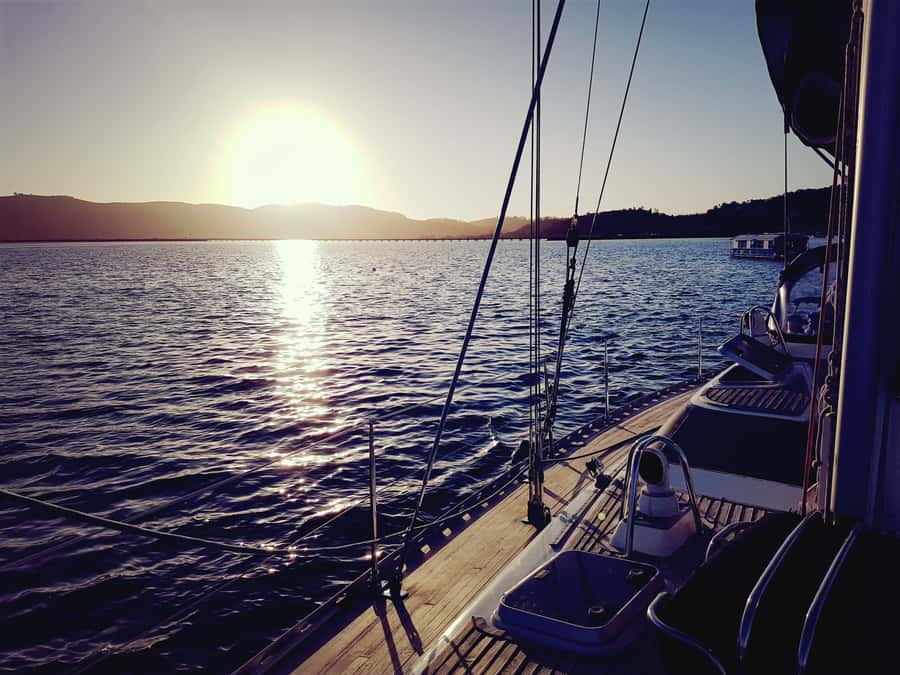 Knysna Sunset Sailing Cruise with Light Dinner and Wine - Sunset, Cap Classique, and the light dinner