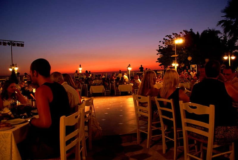 Kos: Greek Dinner with Music, Dancing, and Unlimited Wine - A Greek night above Kos