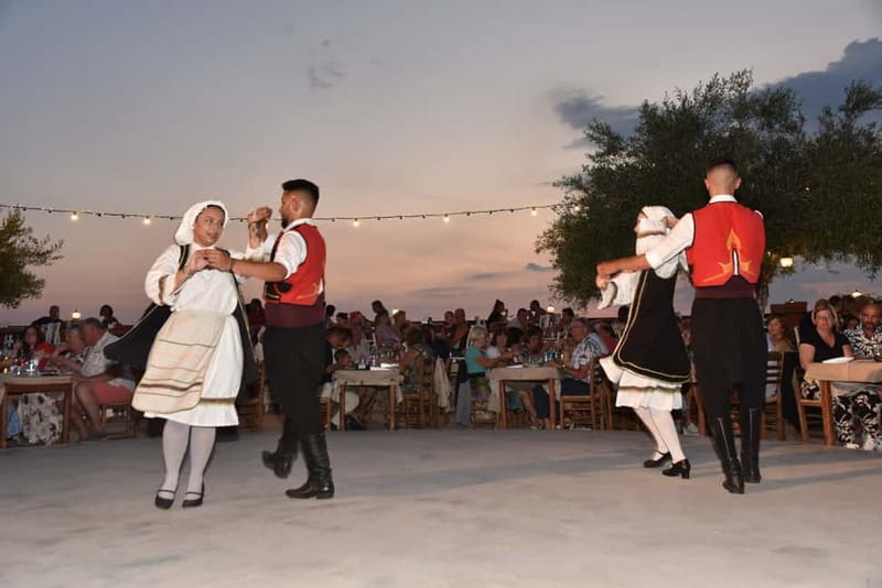 Kos: Greek Dinner with Music, Dancing, and Unlimited Wine - Unlimited wine, with a practical catch