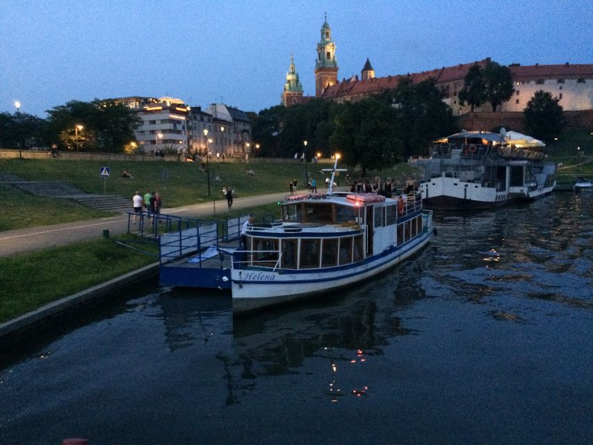 Krakow: Evening Cruise with a Glass of Wine - Wine, beer, music, and the onboard setup