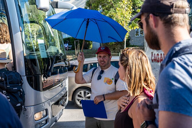 Krka Waterfalls Tour with Wine and Olive Oil Tasting - Two hours in Skradin