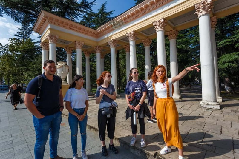 Kutaisi walking tour with A GLASS OF FINE WINE - Key points to know