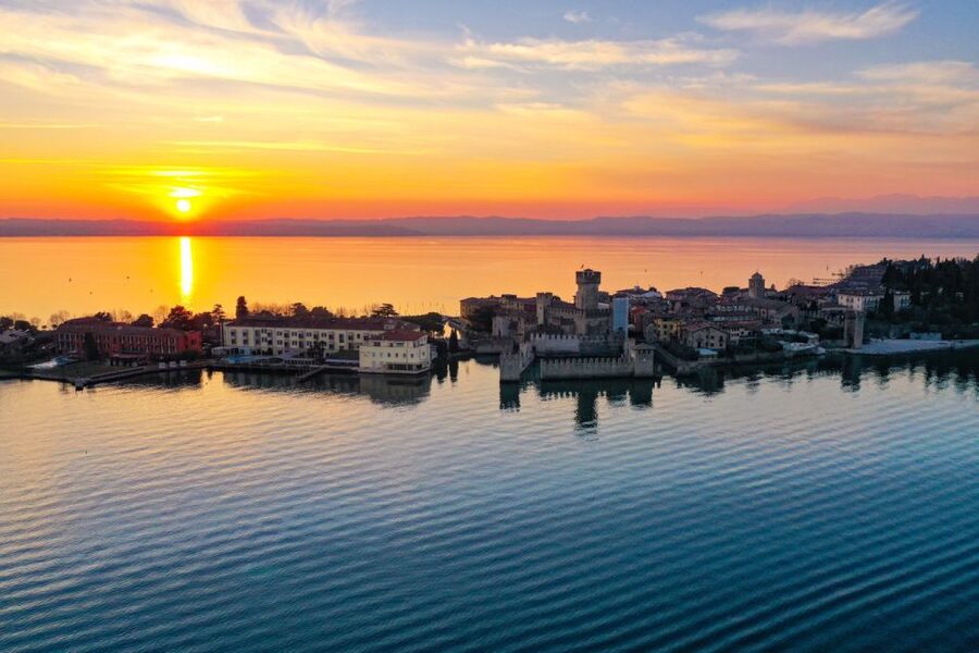Lake Garda: Historic Castle Cruise with Wine Tasting - Lazise and the eastern shore