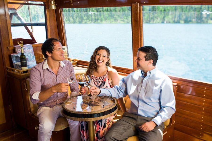 Lake Tahoe: Emerald Bay Wine-Tasting Boat Tour - Entering Emerald Bay by boat