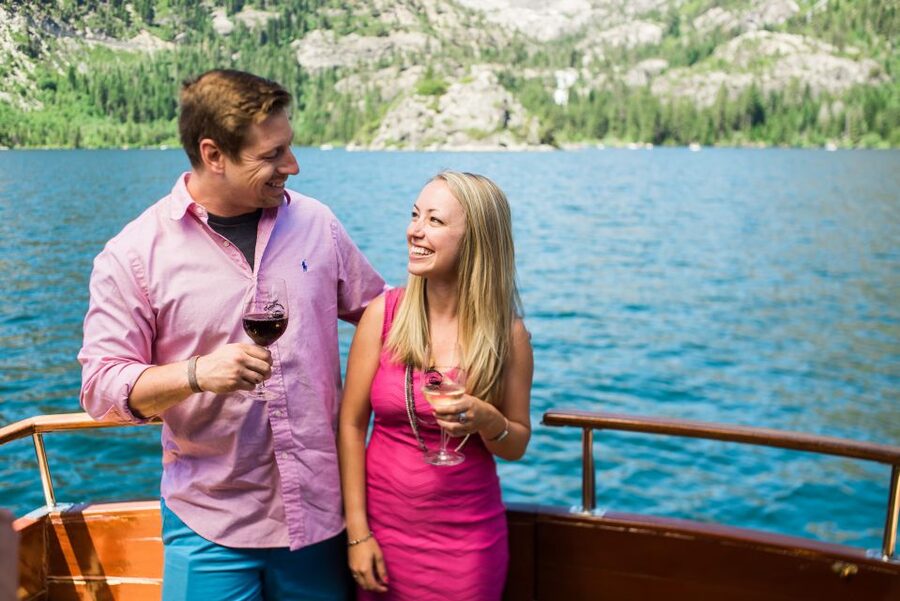 Lake Tahoe: Emerald Bay Wine-Tasting Boat Tour - The ride back across Lake Tahoe