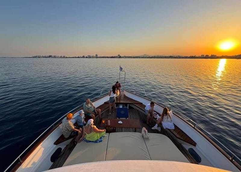 Larnaca: Sunset Cruise with a Glass of Wine - Sailing Along the Larnaca Coast