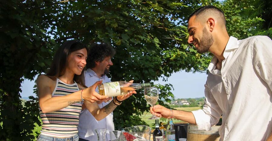 Lazise: Biodynamic Farm Tour and Natural Wine Tasting - Inside the cellar and at least four natural wines