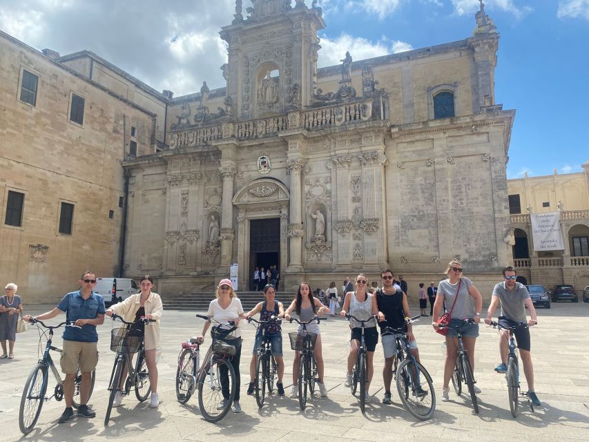 Lecce: Guided Tour & Wine Tasting by Bike - Timing, group size, and weather