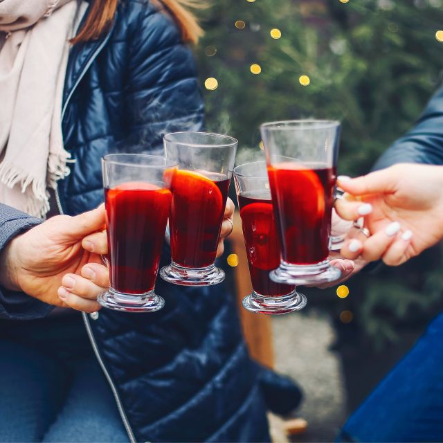 Leipzig: Mulled Wine Motorboat Tour - The Baedeker villa and Leipzig’s travel connection
