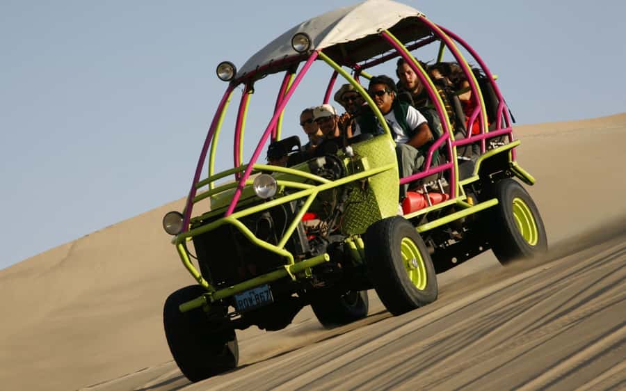 Lima: Huacachina, Winery, & Nazca Lines from Pisco Airport - Huacachina, the palm-ringed desert oasis