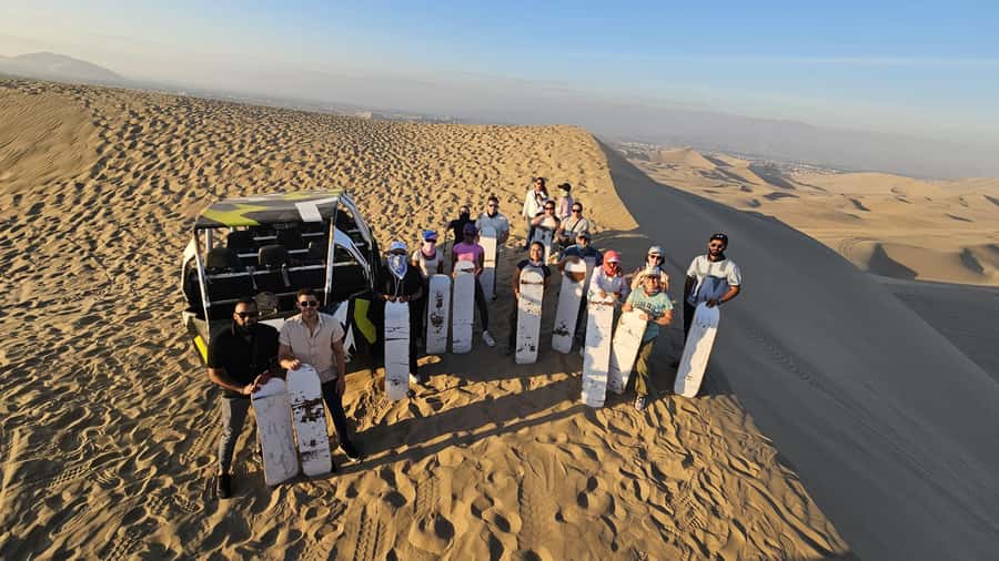 Lima: Paracas & Huacachina Oasis Day Trip with Wine & Dunes - Huacachina Oasis and the Ica desert